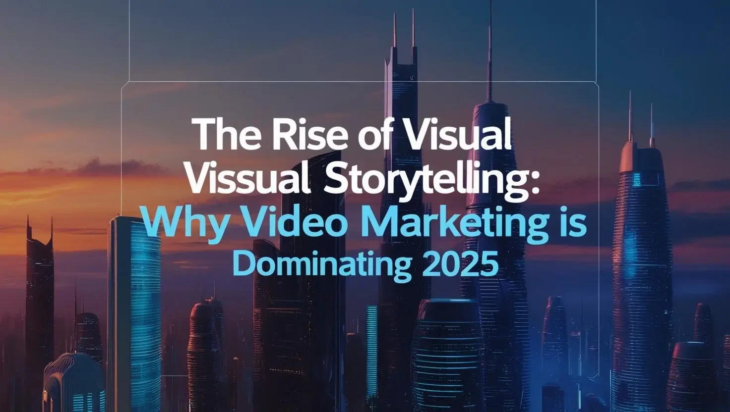 Read more about the article The Rise of Visual Storytelling: Why Video Marketing is Dominating 2025